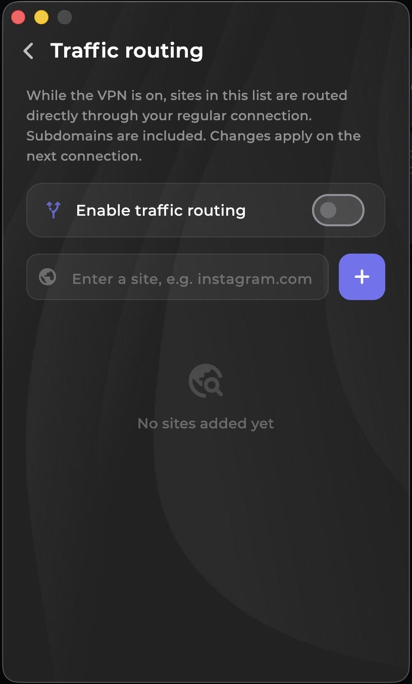 VolnaLink VPN — macOS用VPNをダウンロード