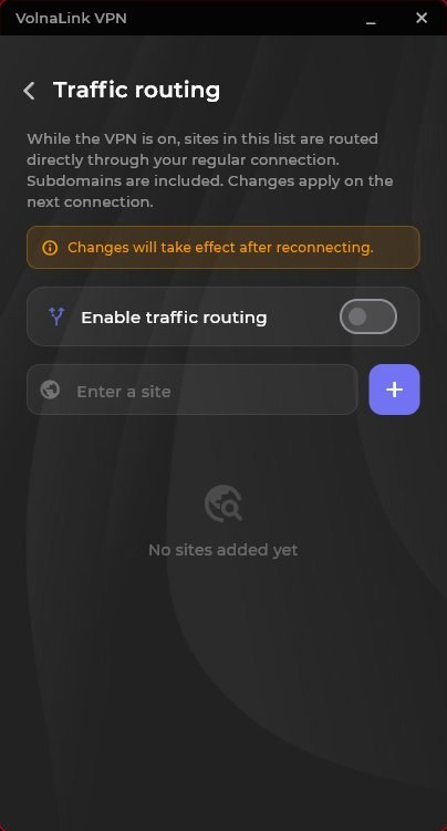 VolnaLink VPN — Download VPN for Windows